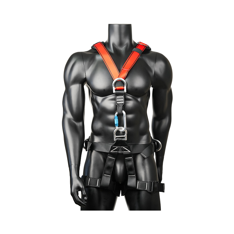 KA14 Climb Tac-Rescue, Construction Bergsklättring, D-Ring Points Säkerhetsbälte för Rappelling Brandräddning Trädklättringsutrustning